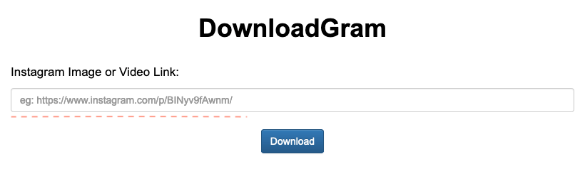 Downloadgram Instagram Downloader